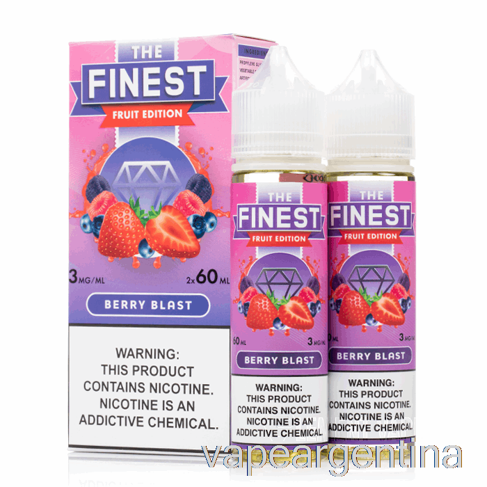 Berry Blast - La Mejor Edición De Frutas - 120ml 6mg Vape Descartable